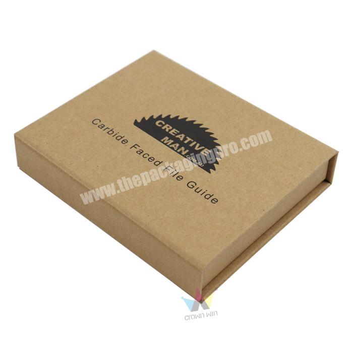 Kraft Paper Small Rectangular Unique Gift Packaging Boxes  With Logo