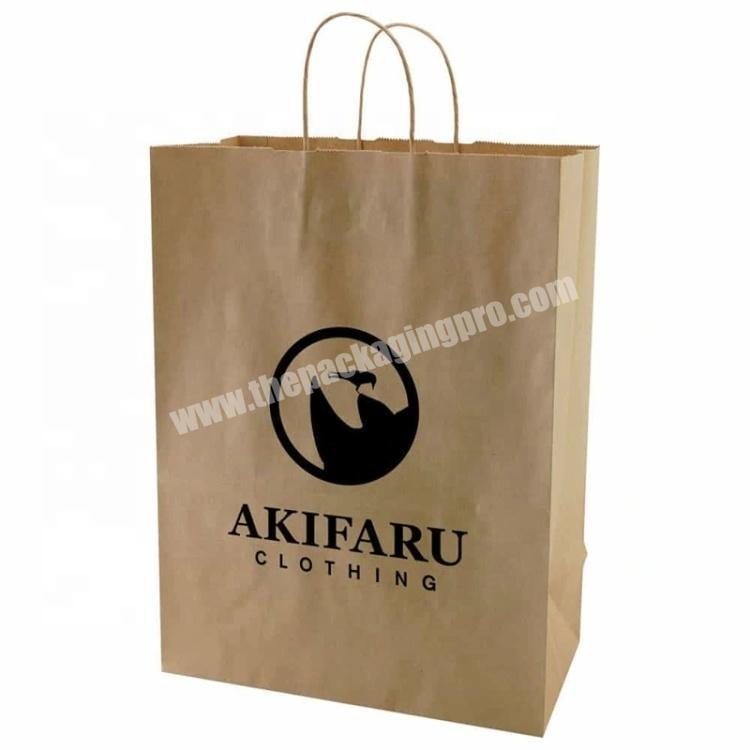 Kraft Reusable Shopping Bags Fashion Design Paper Bags with Handles