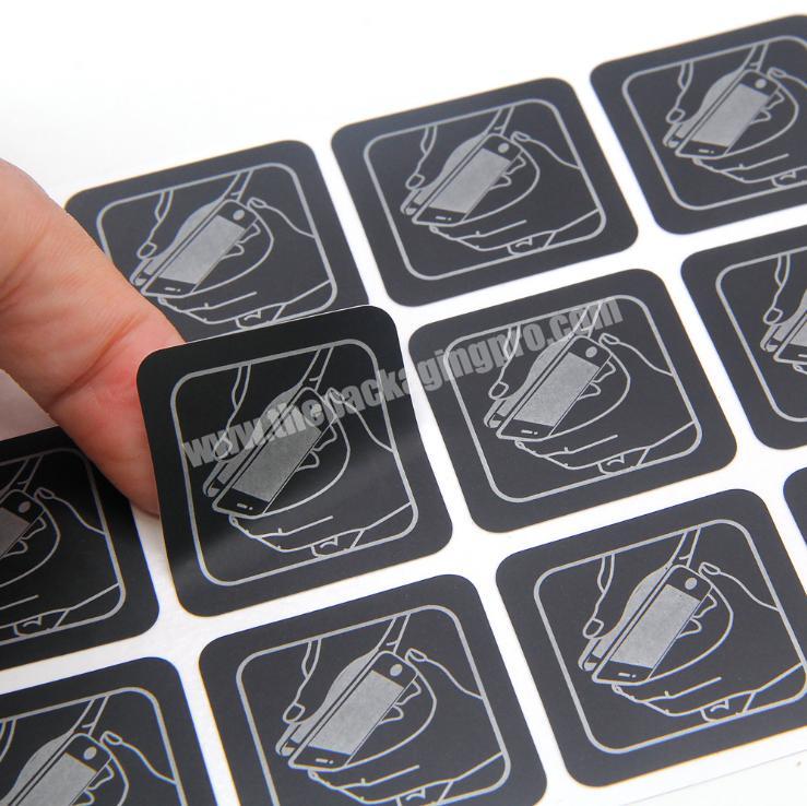 label sticker printing die cut vinyl sticker garment label printing machine