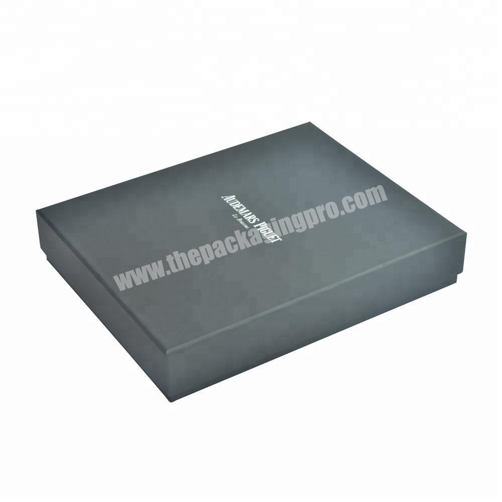 Large black gift box with lid black gift box mockup luxury black gift box