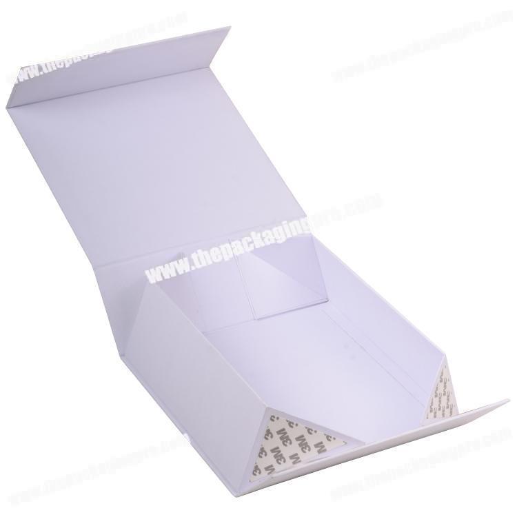 Latest hot sale folding paper brownie packaging box