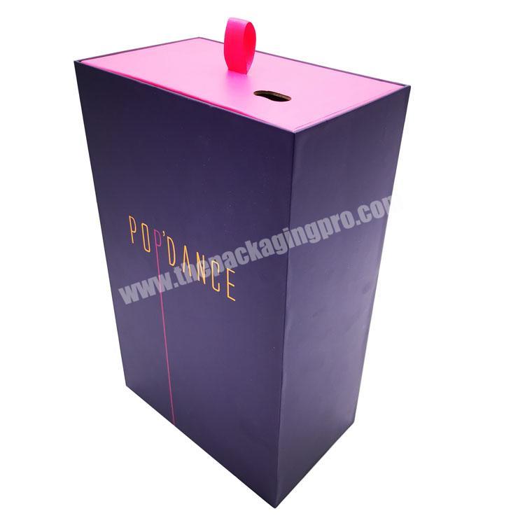 Latest new design cardboard gift box with drawer storage packaging box in this line