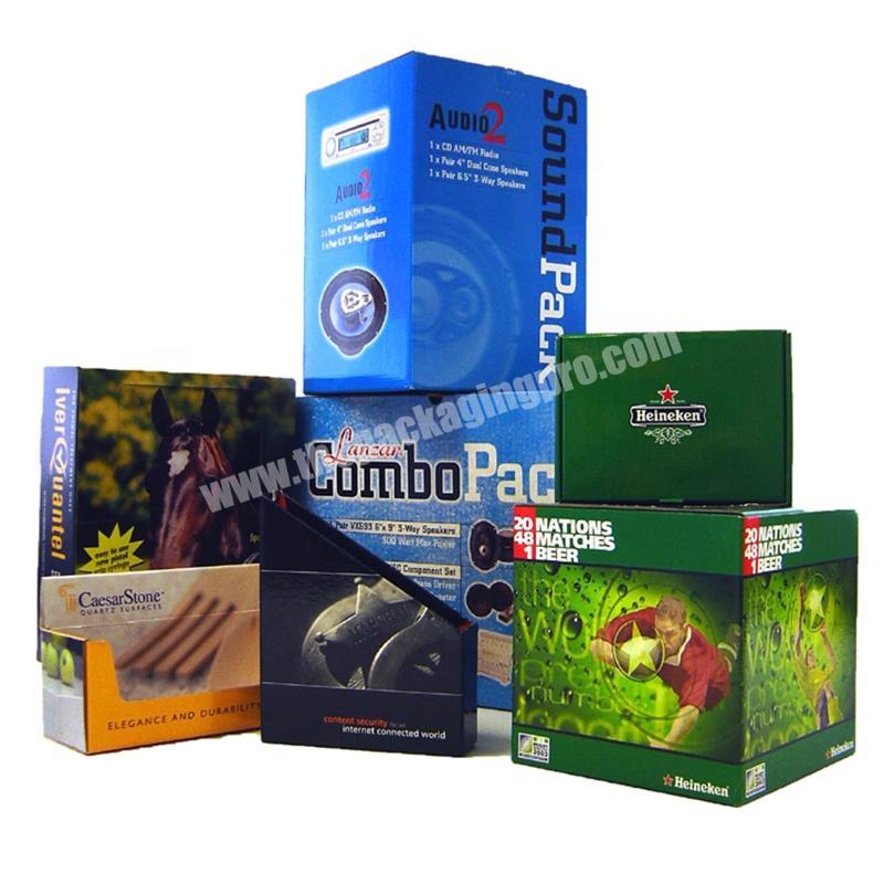 Leader Packaging Customized Gift Packaging Kraft Corrugated Cardboard Paper Box