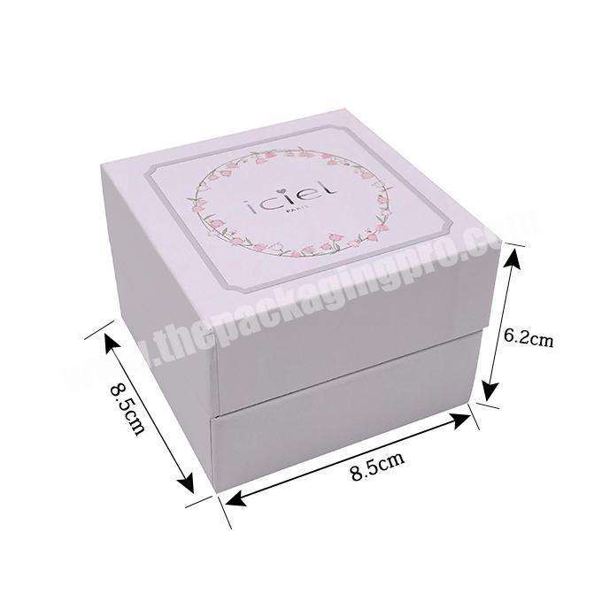 lid and base box packaging gift boxchina custom logo size skincare packaging box