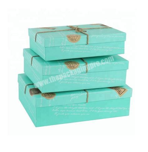 Lid and base box with OEM deisng made in China paper packing chocolate boxes
