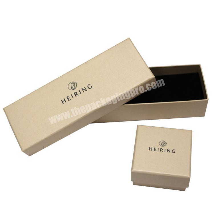 lid and bottom jewelry paper gift box packaging