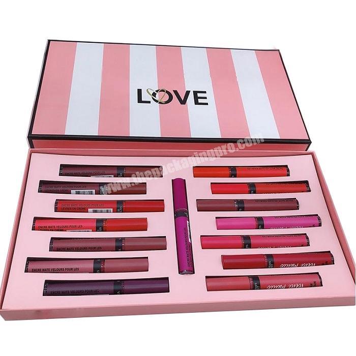 Lipgloss lip gloss gift set box for liquid lipstick