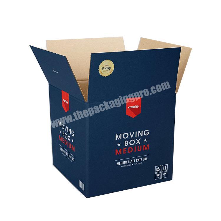 Logistics packaging corrugated Moving Retail Paper Cardboard Packaging Shipping Mail Box