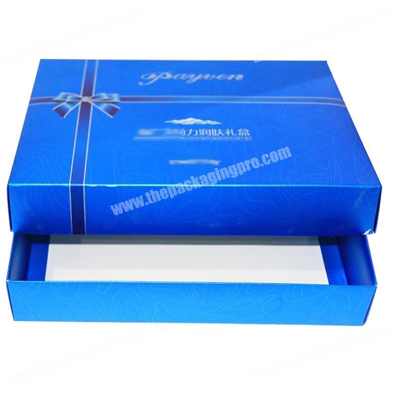 Logo Customised High Quality Printing Two Piece Clothing Packaging Paper Box