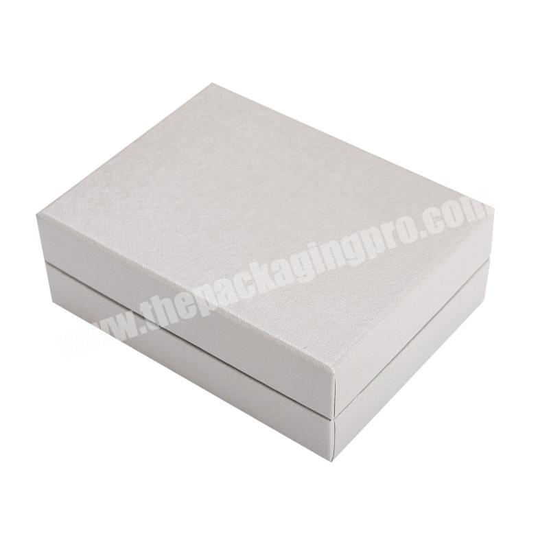 Lovely book shape gift color package white paper box