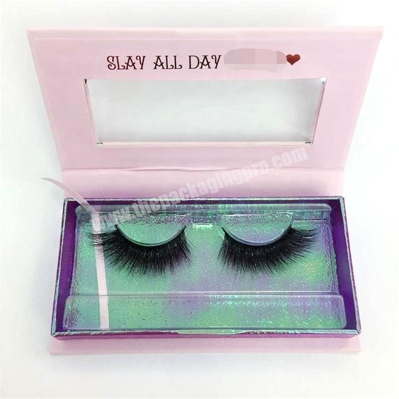 lovely cosmetic box eyelash box packaging for eyelash packing