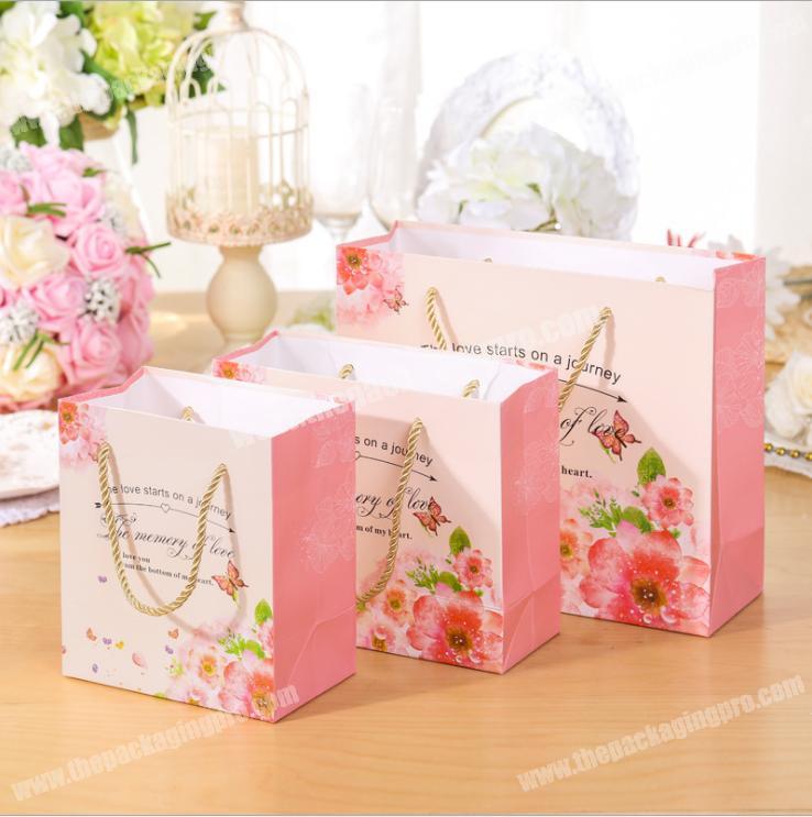 low cost custom print snack cute candy paper bag