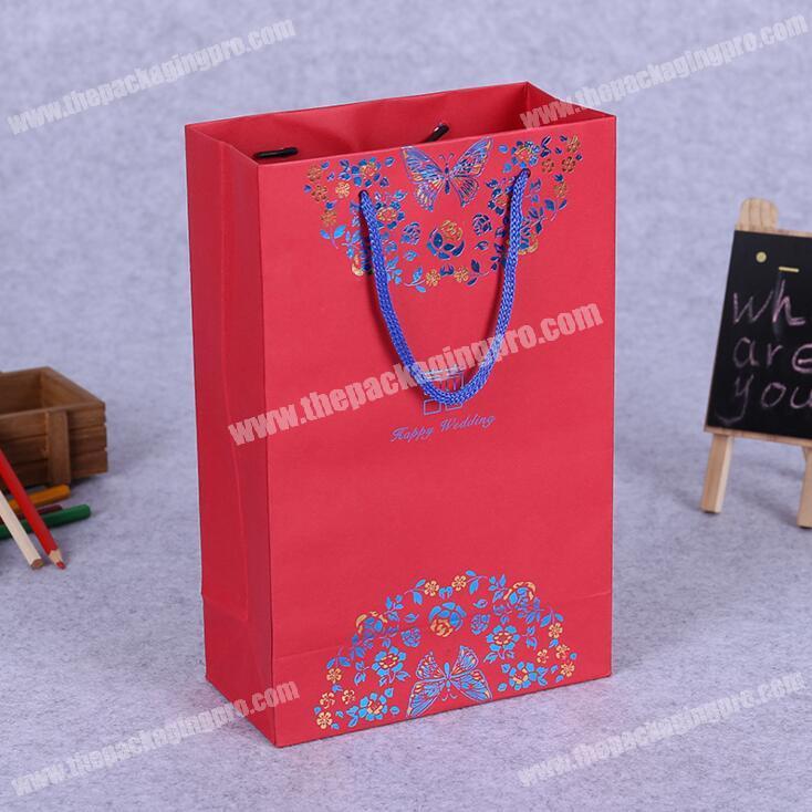 Low cost wedding paper bag,shopping bag paper,high quality paper bag
