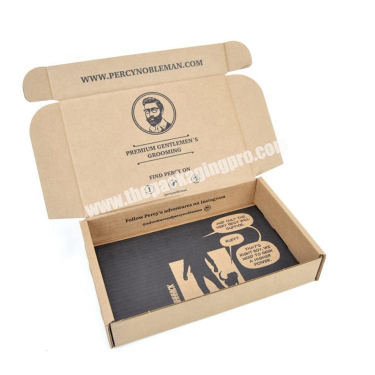 Low MOQ Custom Printed Shipping Cardboard Compartments Boxes Carton for sale
