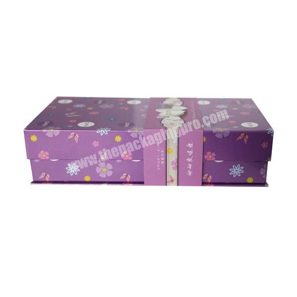 Low MOQ customization hand made magnetic book shaped gift box