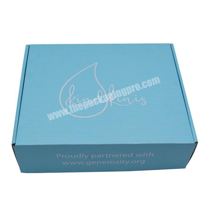 Low Price Blue Wholesale Necklace Clothes Shipping Gift Box