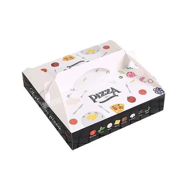 low price custom 9 10 12 any corrugated paper pizza box with good quality