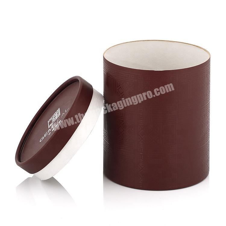 Low Price Small Cardboard Customized Round Cylinder Tube Gift Paper Box Package