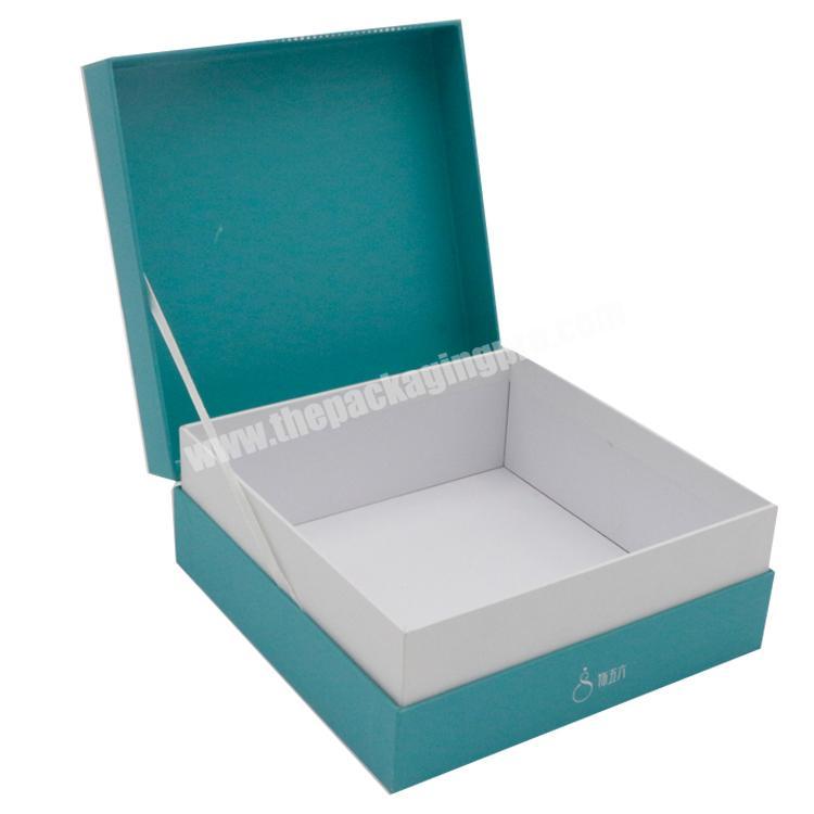Luxury and custom printed cardboard gift display box for cosmetic packaging