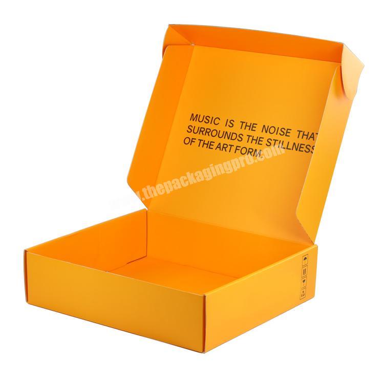 Luxury  Apparel packing boxes , Custom Logo Cardboard Clothing Packaging with lid
