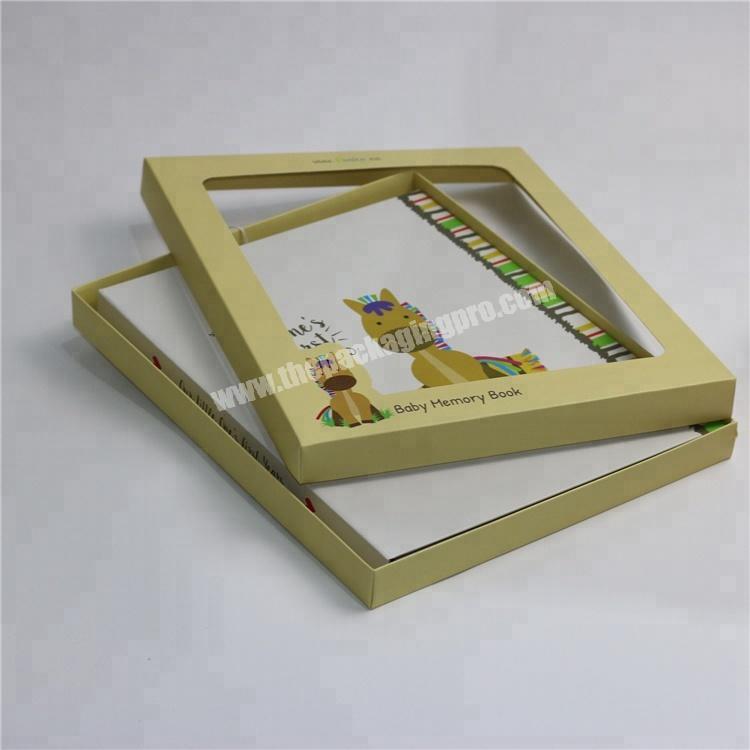 Luxury Baby First Year Memory Book Packing Box
