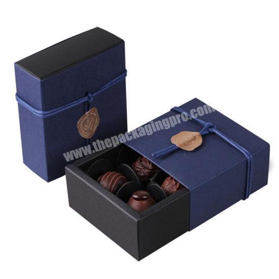 Luxury Beautiful Design Custom Printed Candy Packaging Box-Chocolate Paper Box for Gift