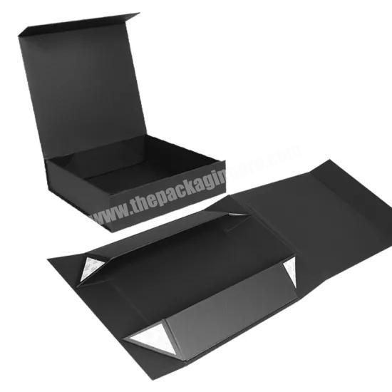 Luxury Black Snapback Hat Box Baseball hat Packaging Box