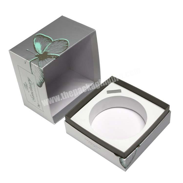 Luxury candle boxes packaging with EVA tray