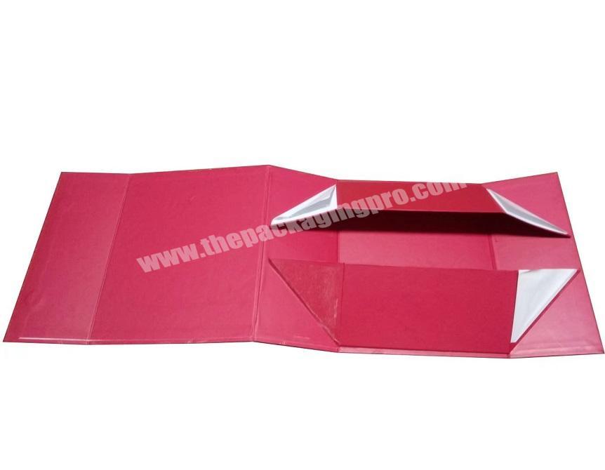Luxury Cardboard Can be Flat Packaging Foldable Christmas Presents Gift Box