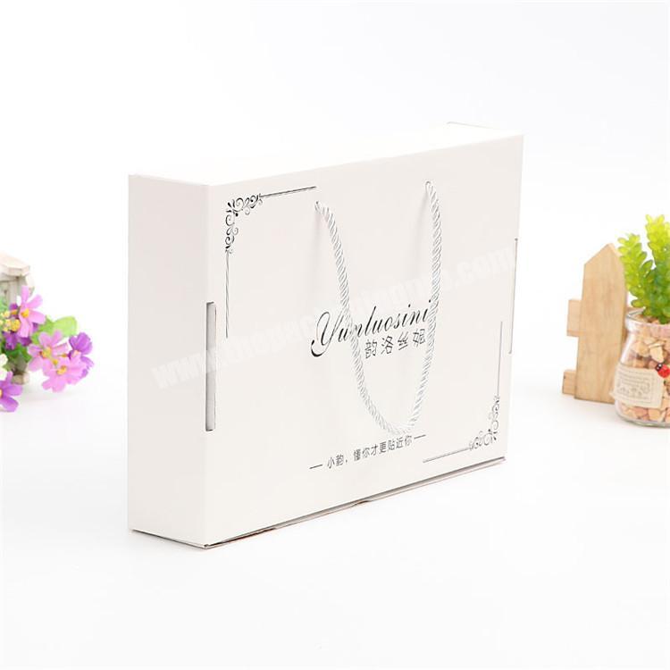 Luxury Cardboard Cosmetic Skincare Packaging Box Boxes Custom Logo White Matte