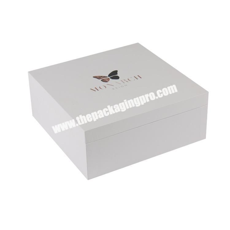 luxury cardboard dress packaging box custom logo