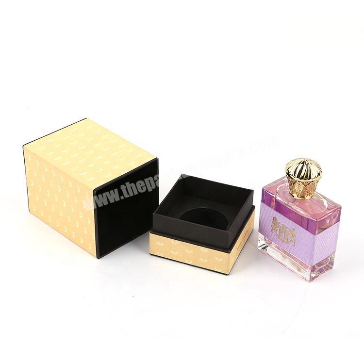 Luxury Cardboard Paper Cosmetic Storage Packaging Perfume Sample Gift Box With Silk Inserts
