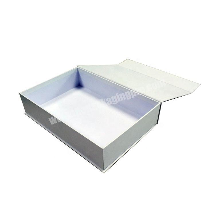 Luxury Cardboard Paper Packaging Clothing Clothes Gift Box With Magnetic Closure