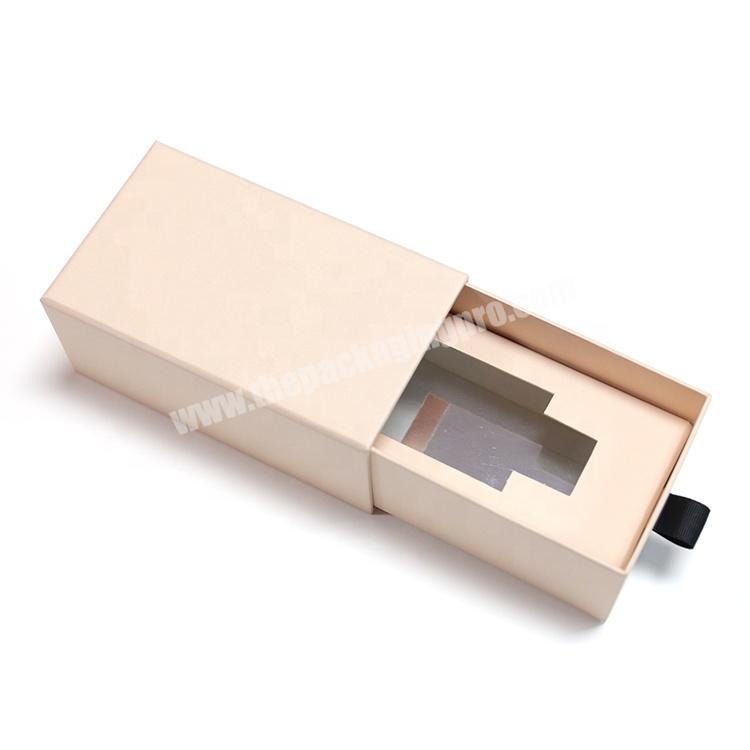 Luxury Cardboard Paper Packaging Drawer Cosmetic Perfume Bottle Gift Box