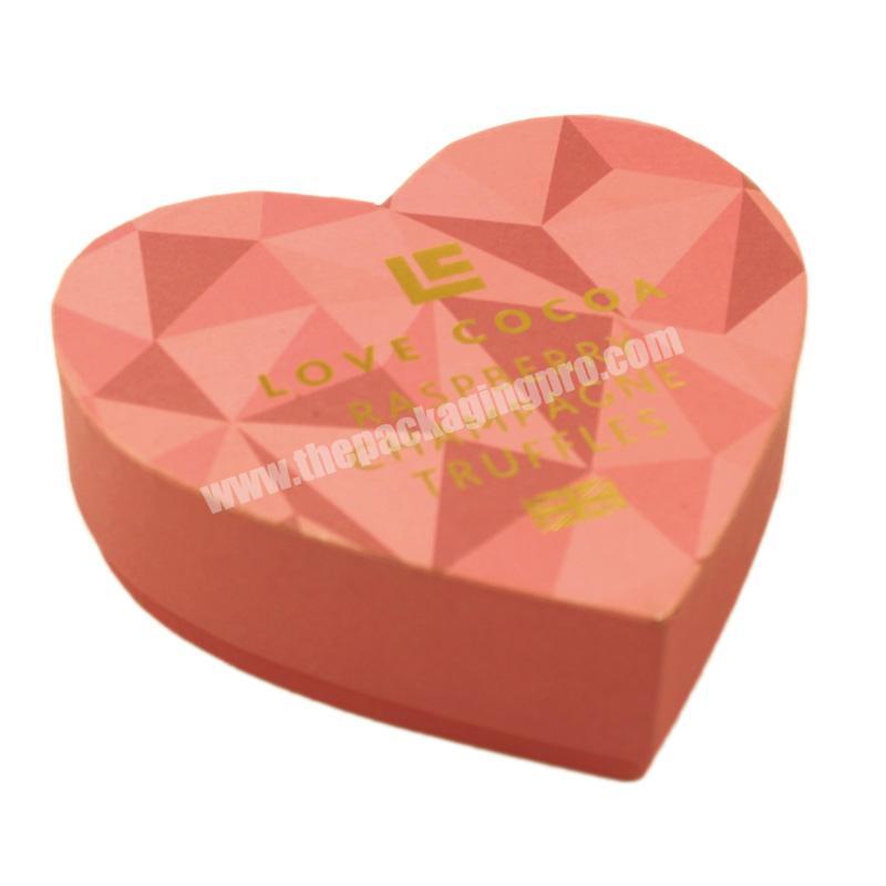 Luxury Cardboard Printing Customize Empty Strawberry Chocolate Boxes Packaging Wholesale