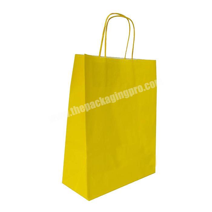 Luxury christmas customize kraft paper tote bag print carry bags for retail with handle