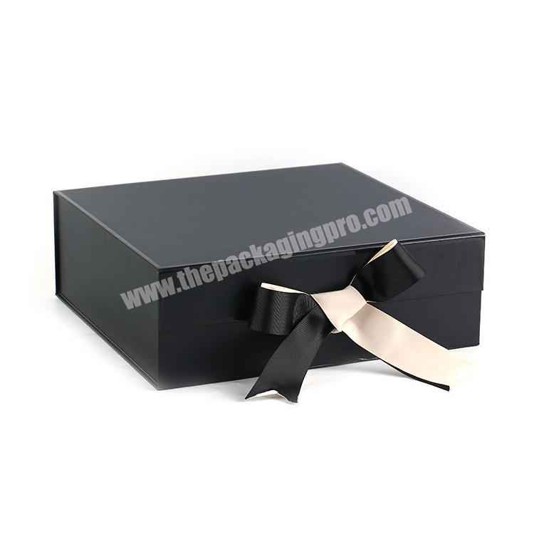 luxury clothing custom logo cardboard printing packaging folding magnetic box