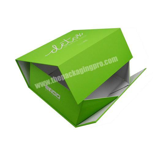 Luxury Collapsible Magnetic Closure Gift Box Folding PaperBoard Storage Box Custom Packaging For Flower Jewelry Chocolate Bottle