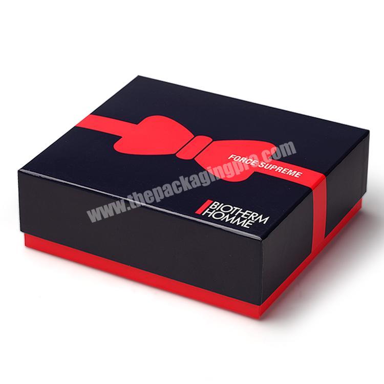 Luxury colour Rigid cardboard Paper cosmetics packaging boxes