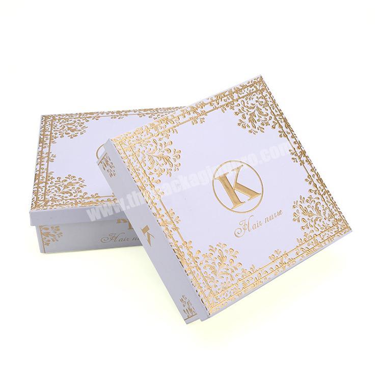luxury cosmetic custom gift box packaging