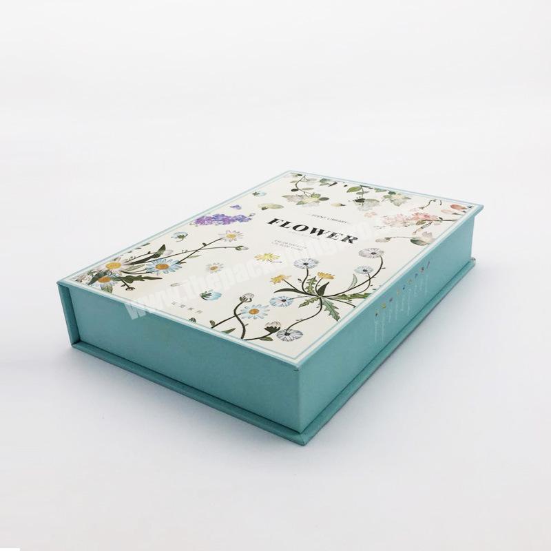 Luxury cosmetic gift box with custom high-end gift magnetic paper packaging box