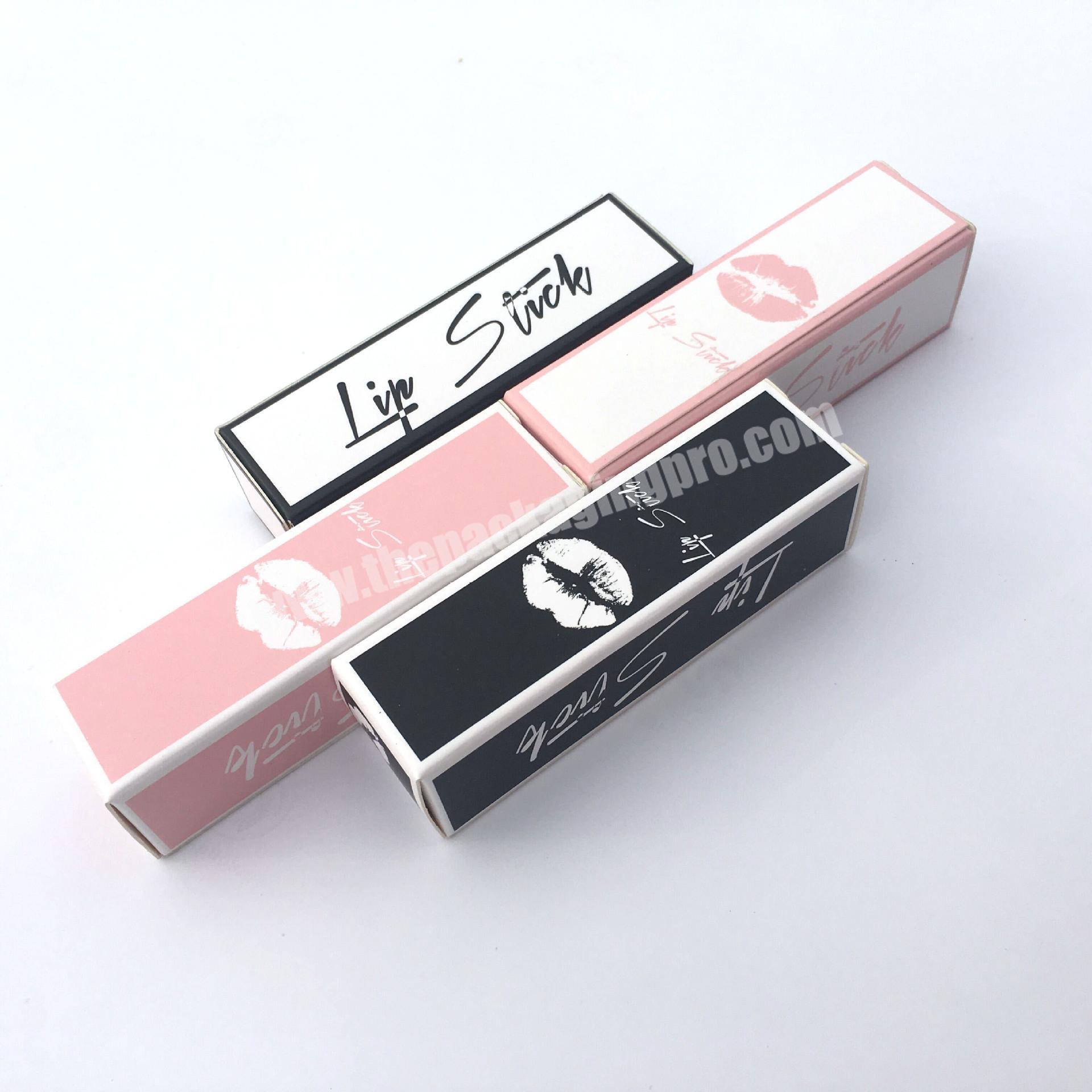 Luxury cosmetics eyeliner mascara lipstick packaging gift boxes