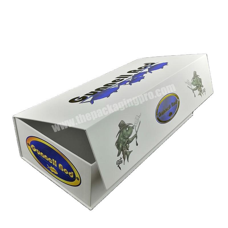 Luxury Custom Big Rigid Box Packaging Cardboard with Gold Foil Printing