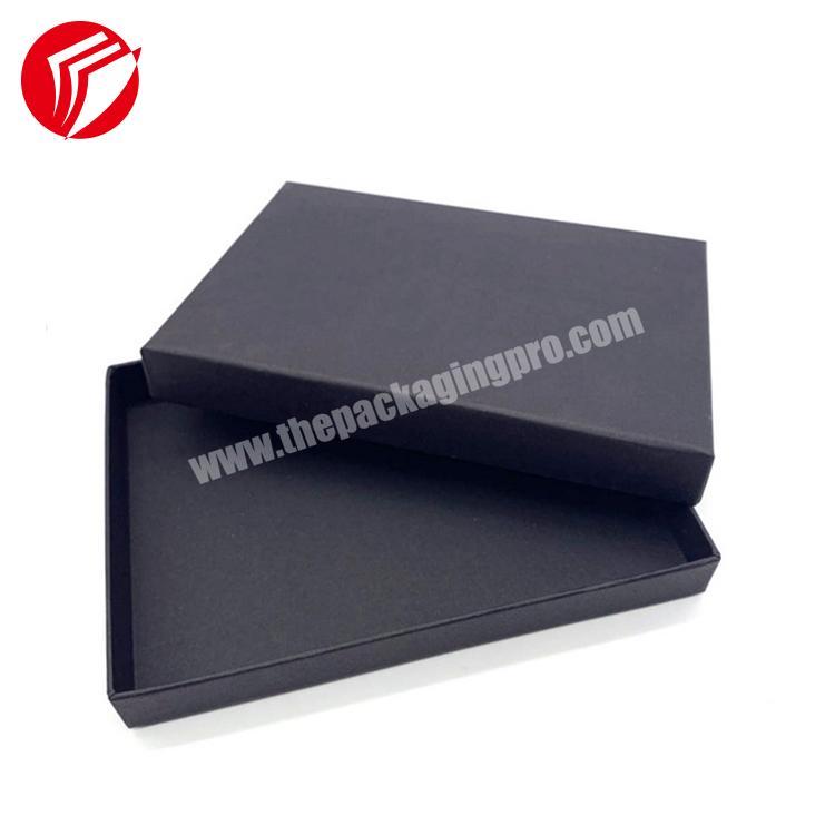 luxury custom black jewelry packaging box with logo printed paper small jewellery set inserts packaging boxes