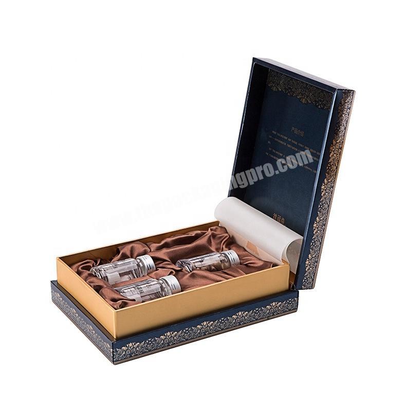 luxury custom cardboard gift box cosmetic packaging boxes