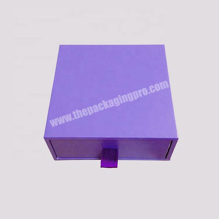 Luxury custom clothing  gift box drawer paper packaging