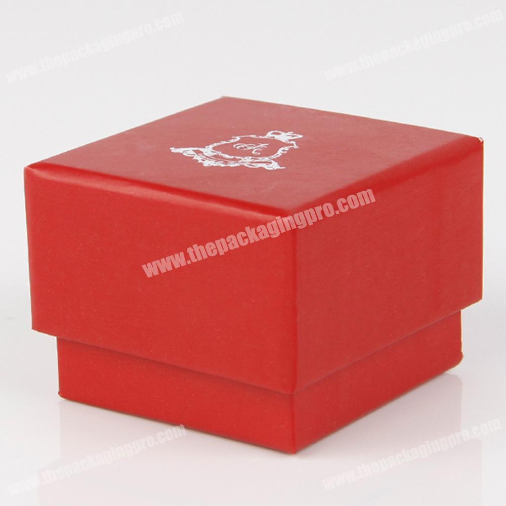 Luxury custom design packaging cardboard jewelry gift box with insert