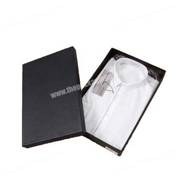 Luxury Custom Hot Selling Suit Jacket Box Rigid Cardboard Solid Shirt Packaging Box with Lid