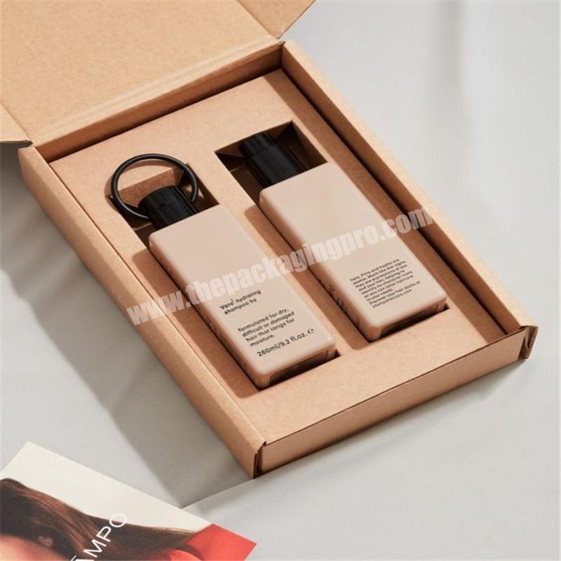 Luxury custom lid and base paper box for cosmetic