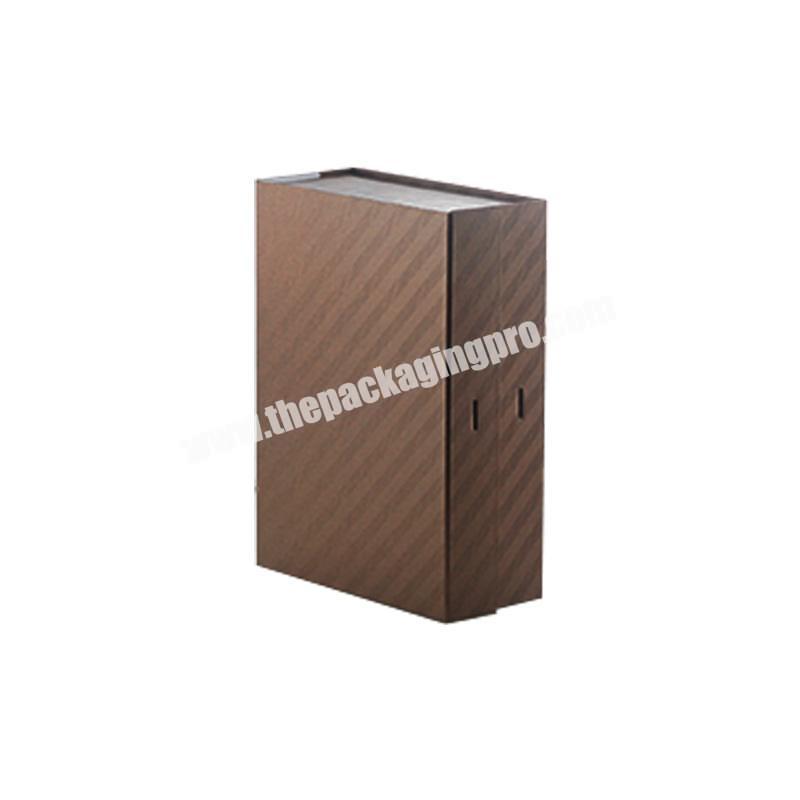 Luxury custom logo cardboard magnetic folding gift box with ribbon closure packaging boxes for garment shoes clothing